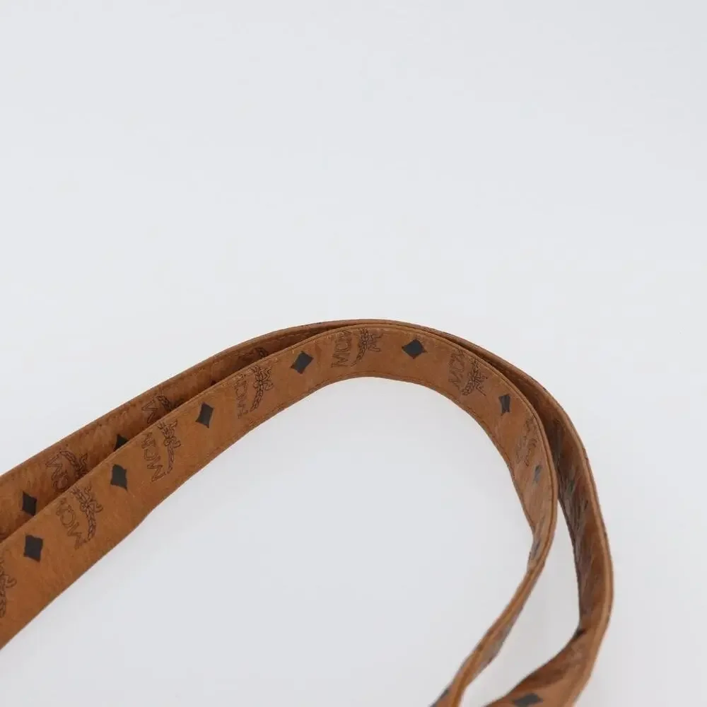 MCM Logogram Visetos Tote Bag Brown